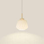 Lantern Faceted Pendant Light