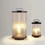 Ambient Line Lantern Garden Light – Stainless Steel Outdoor Post Lamp