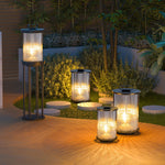 Ambient Line Lantern Garden Light – Stainless Steel Outdoor Post Lamp