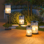 Ambient Line Lantern Garden Light – Stainless Steel Outdoor Post Lamp