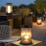 Ambient Line Lantern Garden Light – Stainless Steel Outdoor Post Lamp