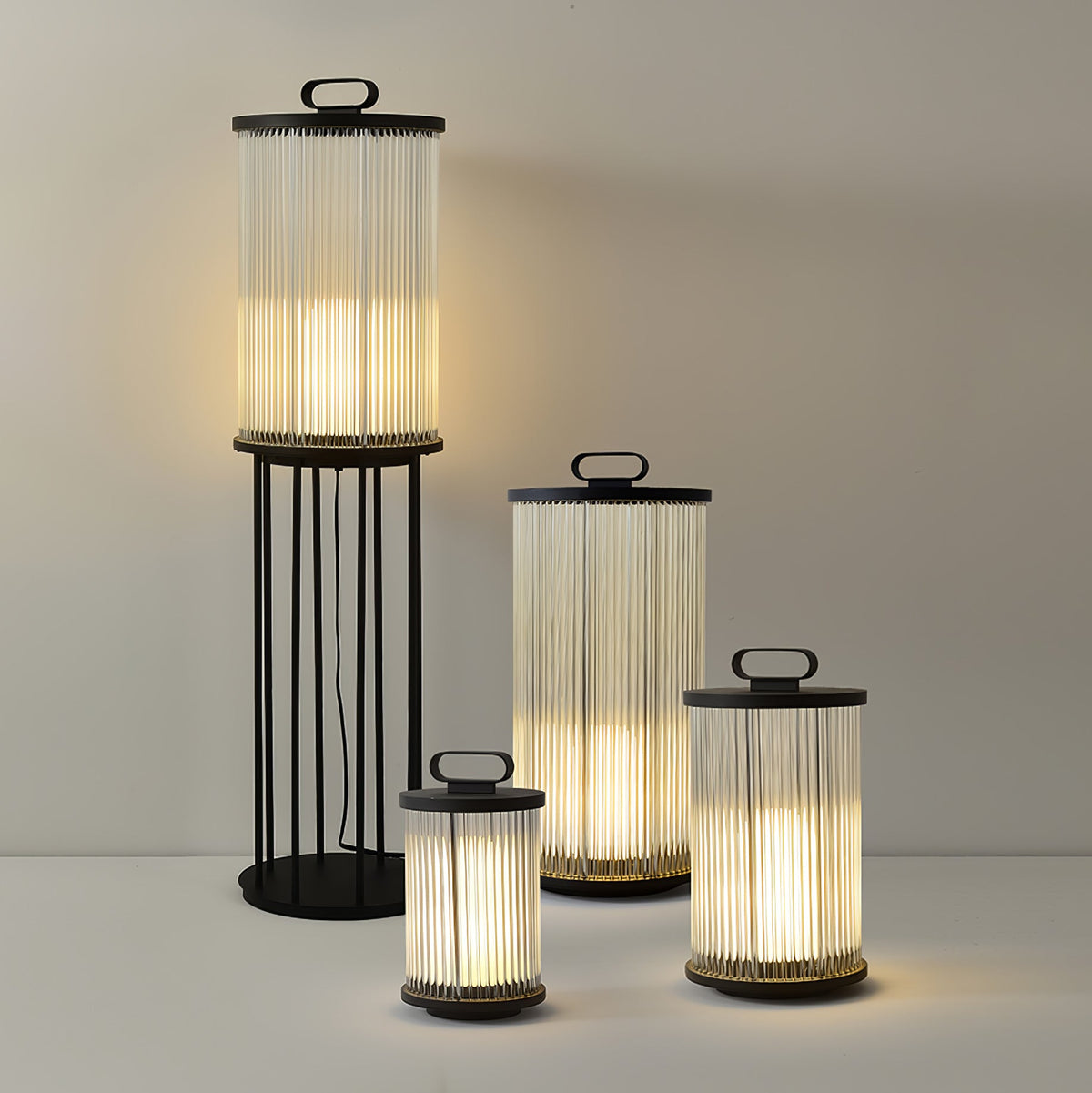 Ambient Line Lantern Garden Light – Stainless Steel Outdoor Post Lamp