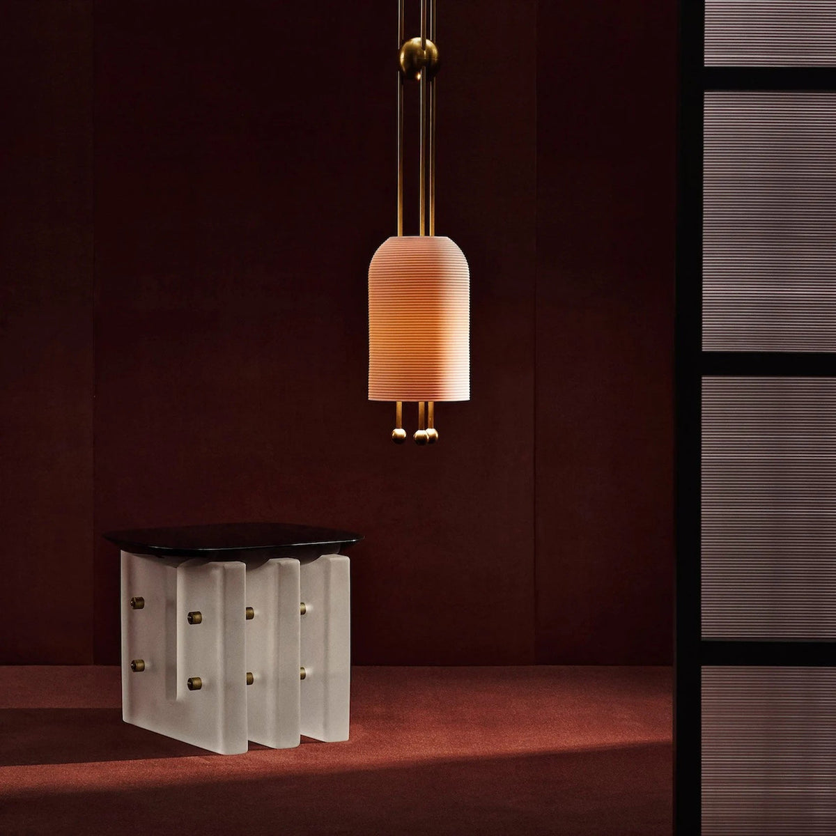 Lantern Glass Pendant Lamp New