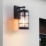Lantern Black Wall Lights Ha076457