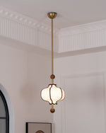 Lantern Fabric Pendant Light