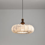 Lanterna Bloom Designer Pendant Light with Floral Fabric Shade