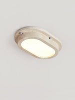 Lartheon Linear Travertine LED Ceiling Light