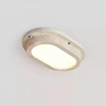 Lartheon Linear Travertine LED Ceiling Light