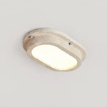 Lartheon Linear Travertine LED Ceiling Light