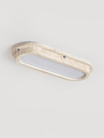 Lartheon Linear Travertine LED Ceiling Light