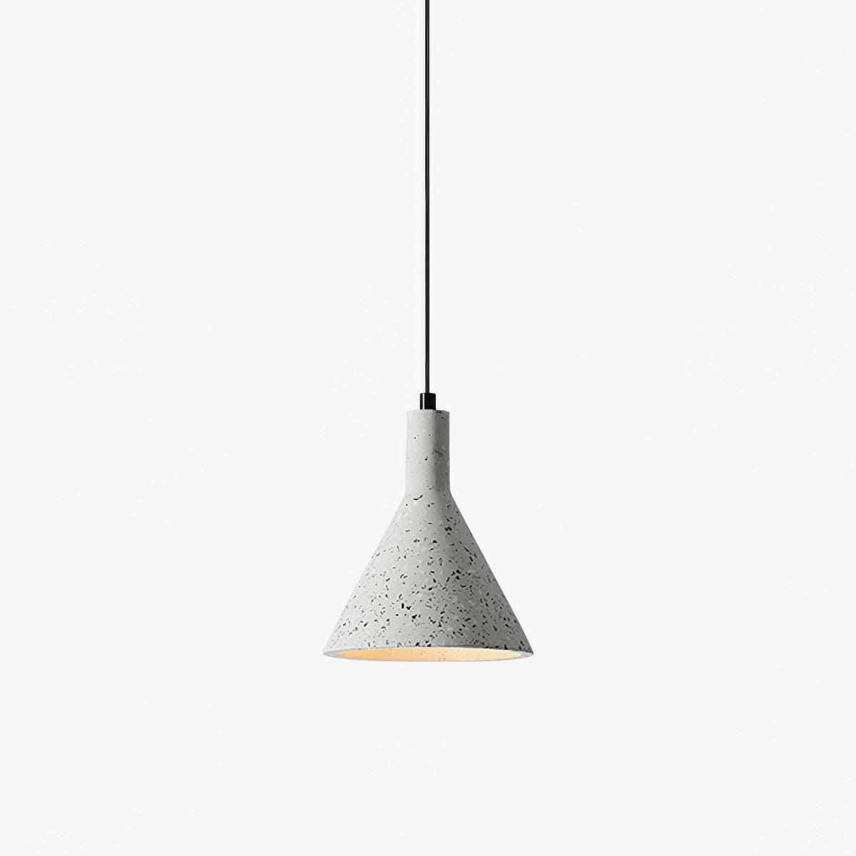 Lastri Cement Pendant Light – Modern Minimalist Hanging Lamp for Dining & Living Spaces