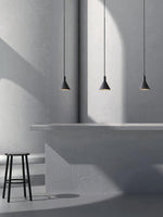 Lastri Cement Pendant Light – Modern Minimalist Hanging Lamp for Dining & Living Spaces