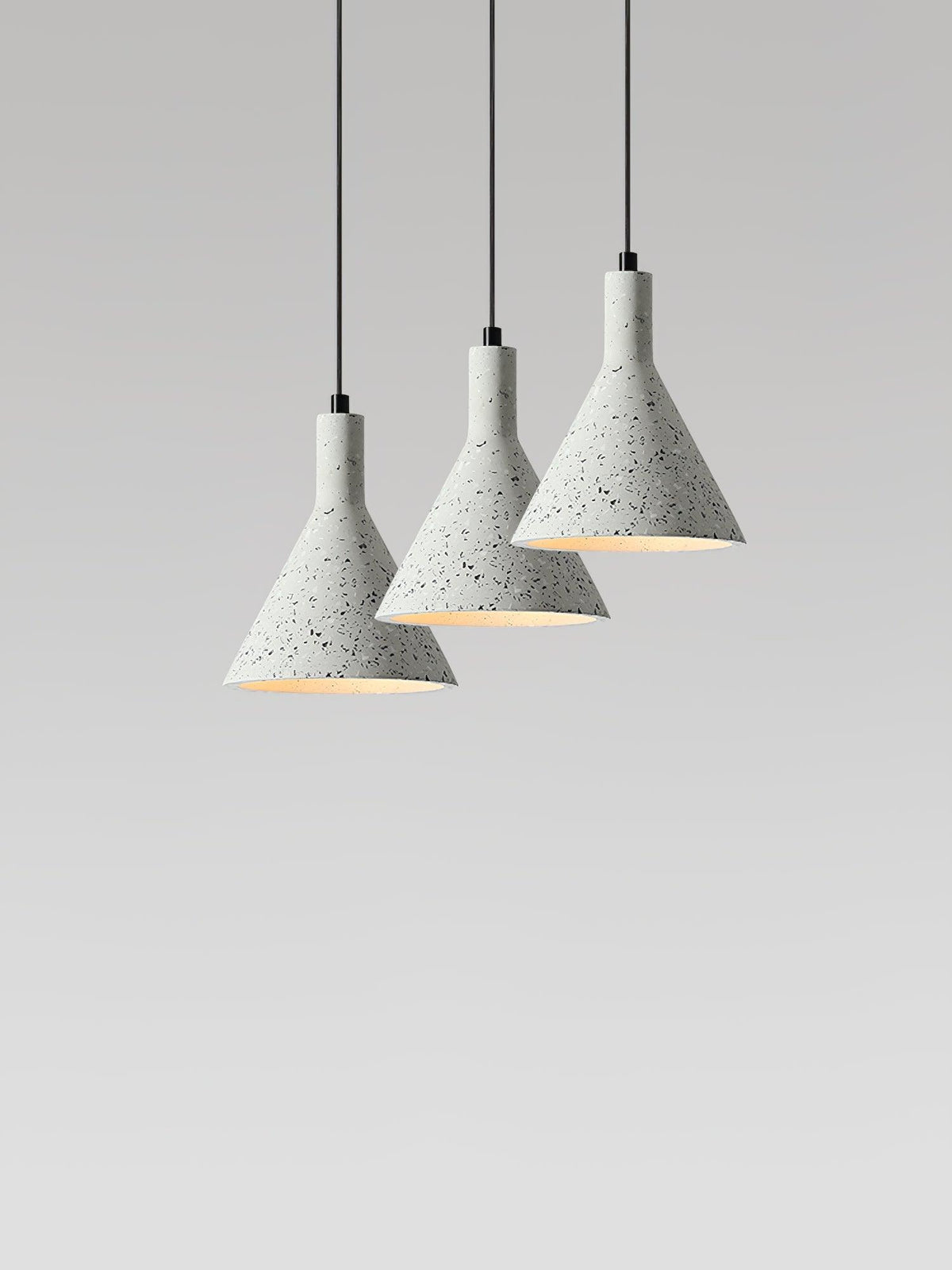 Lastri Cement Pendant Light – Modern Minimalist Hanging Lamp for Dining & Living Spaces