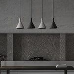 Lastri Cement Pendant Light – Modern Minimalist Hanging Lamp for Dining & Living Spaces