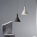 Lastri Cement Pendant Light – Modern Minimalist Hanging Lamp for Dining & Living Spaces