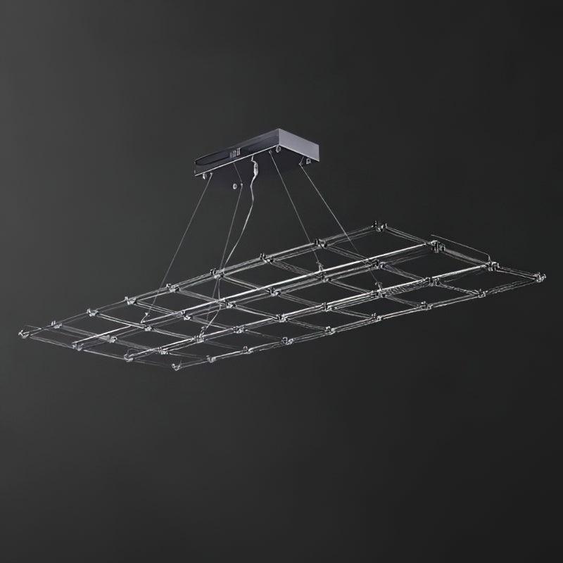 lattice-chandelier