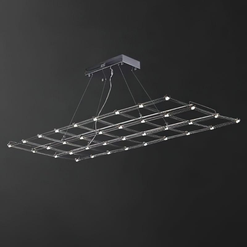 lattice-chandelier