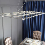 lattice-chandelier