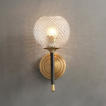 Lattice Glass Wall Light