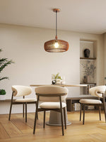 Lattice Nest Wooden Pendant Light – Modern Handcrafted Ceiling Lamp