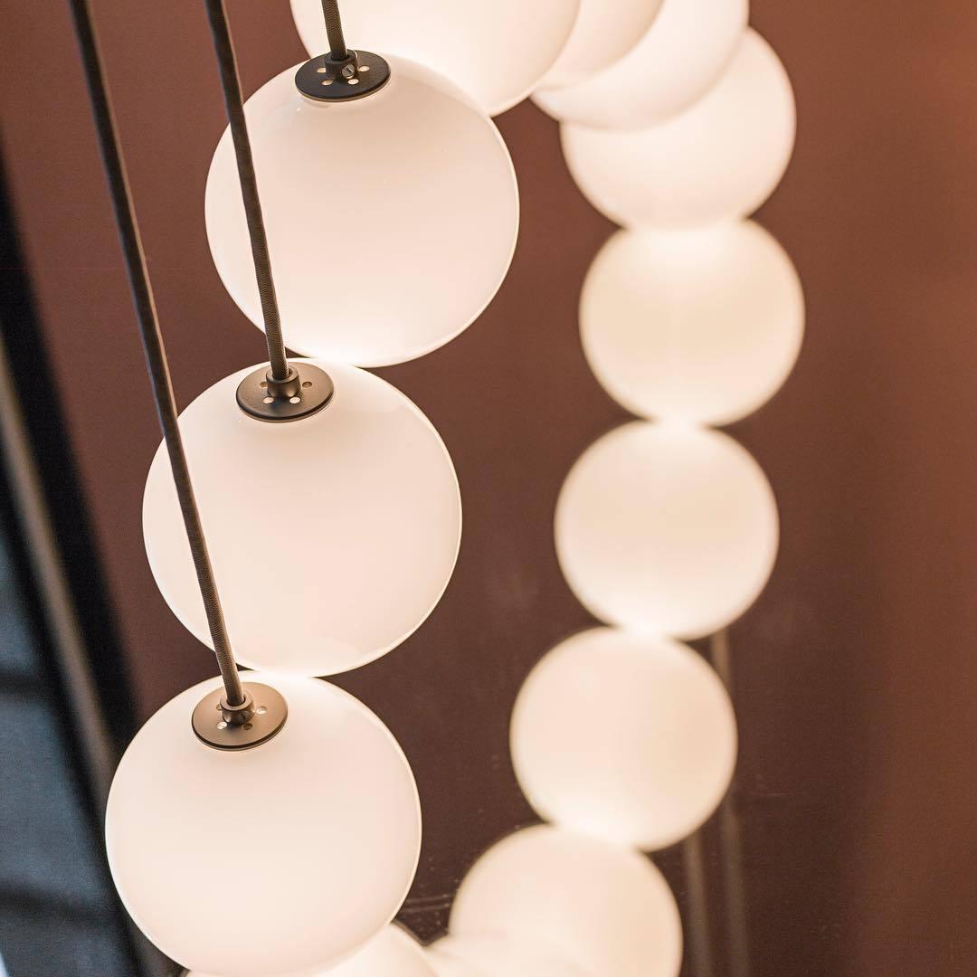 Black Glass Pendant Lamp