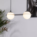 Black Glass Pendant Lamp