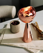 Lava Rechargeable Table Lamp – Modern Art Shade LED Table Light
