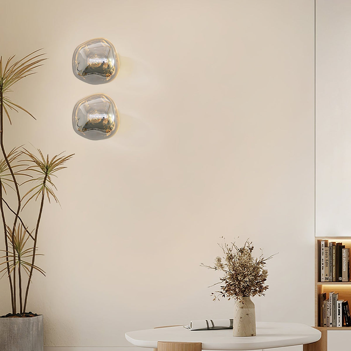 Lava Plug In Wall Lamp