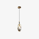 Lavilla Crystal Pendant Light in Brass for Modern Interiors