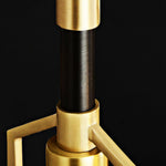 Lavilla Crystal Pendant Light in Brass for Modern Interiors