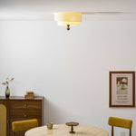 Layered Fabric Ceiling Light – Soft Diffused Glow for Modern Interiors