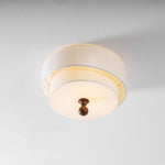 Layered Fabric Ceiling Light – Soft Diffused Glow for Modern Interiors