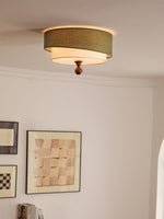 Layered Fabric Ceiling Light – Soft Diffused Glow for Modern Interiors