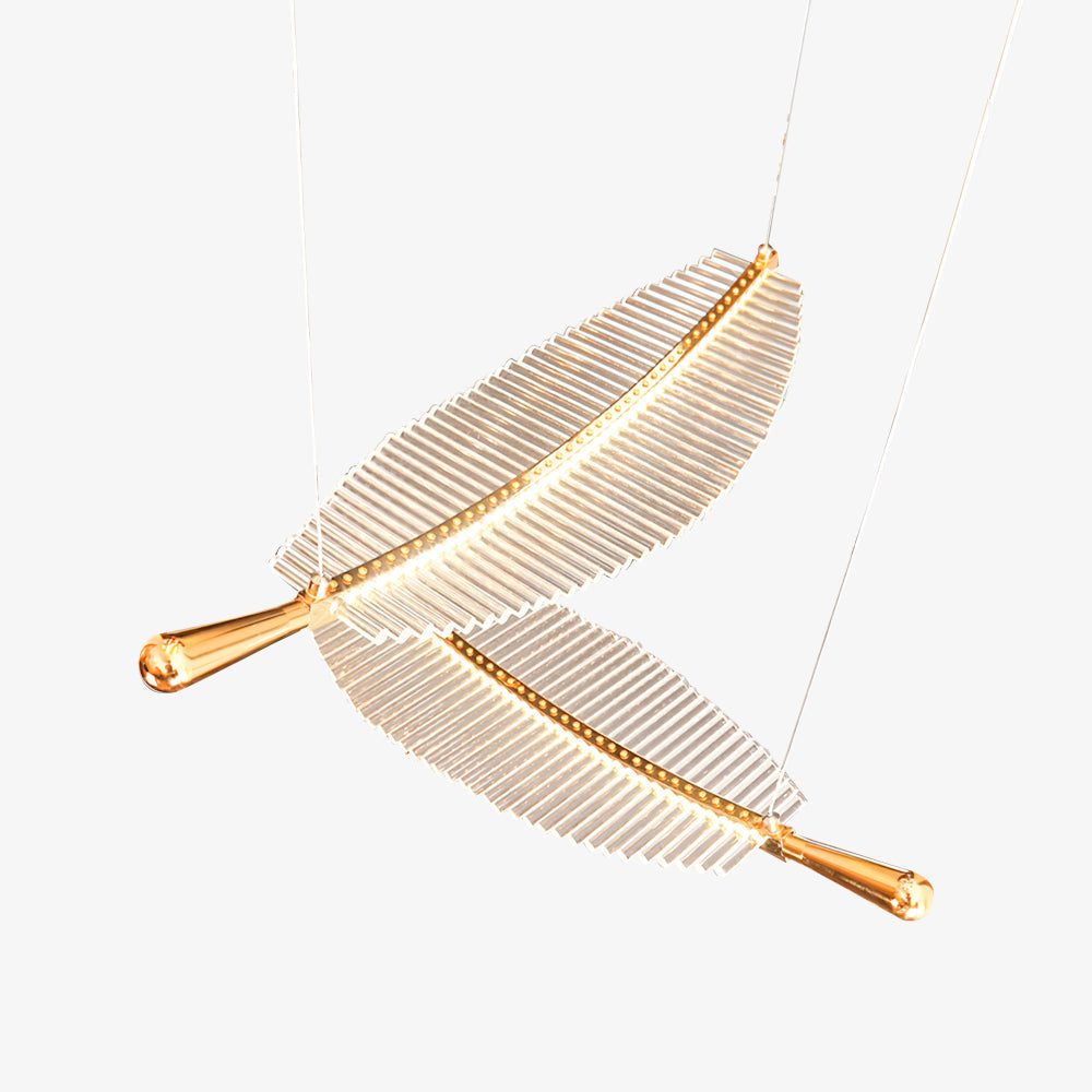 Leaf Led Chandelier