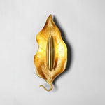 Leaf Brass Wall Lamp