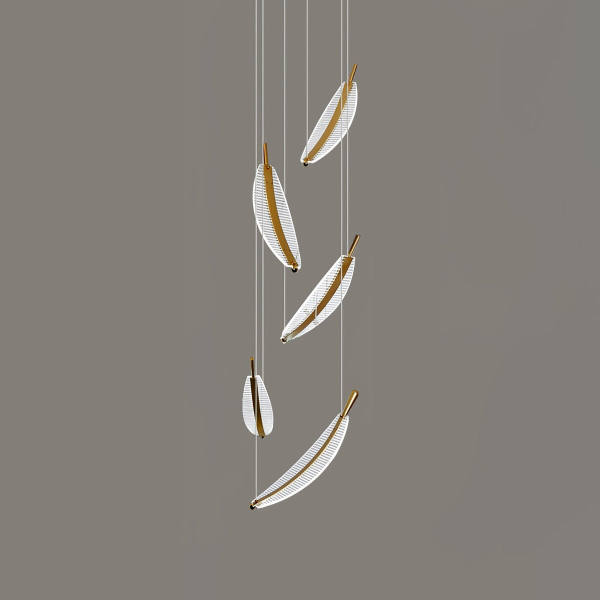 Leaf Led Chandelier