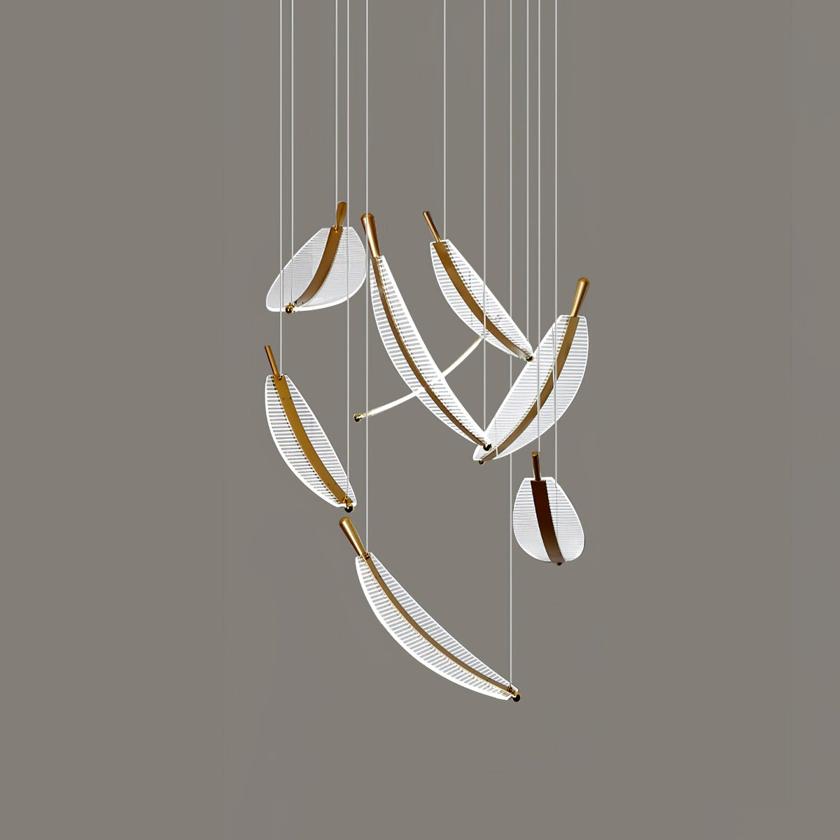 Leaf Led Chandelier