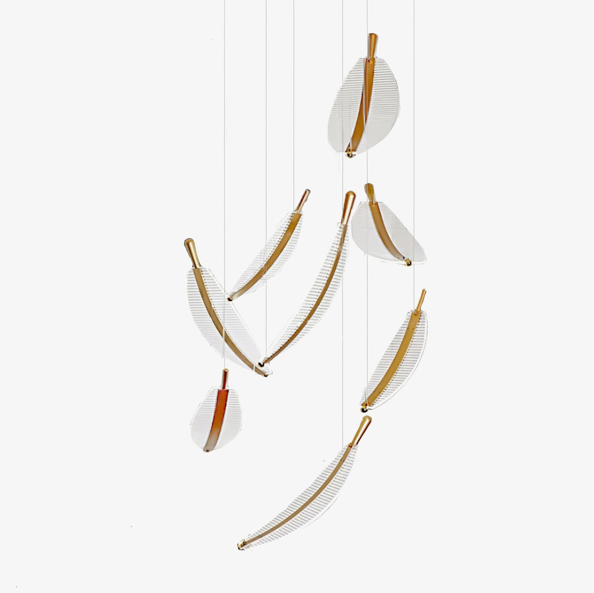Leaf Led Chandelier