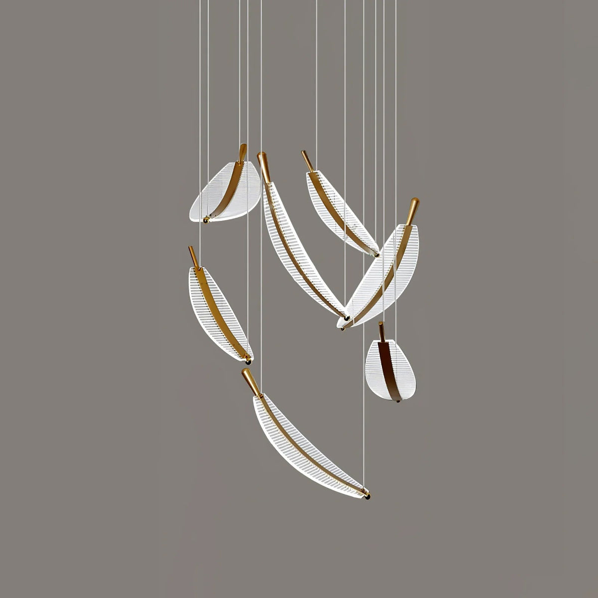 Leaf Led Chandelier