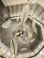 Leaf Led Chandelier