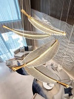 Leaf Led Chandelier