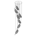 Leaf Led Chandelier