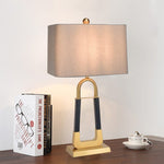 Leather Pattern Table Lamp