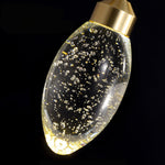 Leaves Water Drops Pendant Light