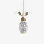 Leaves Water Drops Pendant Light