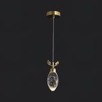 Leaves Water Drops Pendant Light