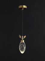 Leaves Water Drops Pendant Light