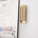 Leclerc Brass Wall Sconce – Handcrafted Solid Brass Lighting for Modern Interiors