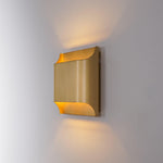 Leclerc Brass Wall Sconce – Handcrafted Solid Brass Lighting for Modern Interiors