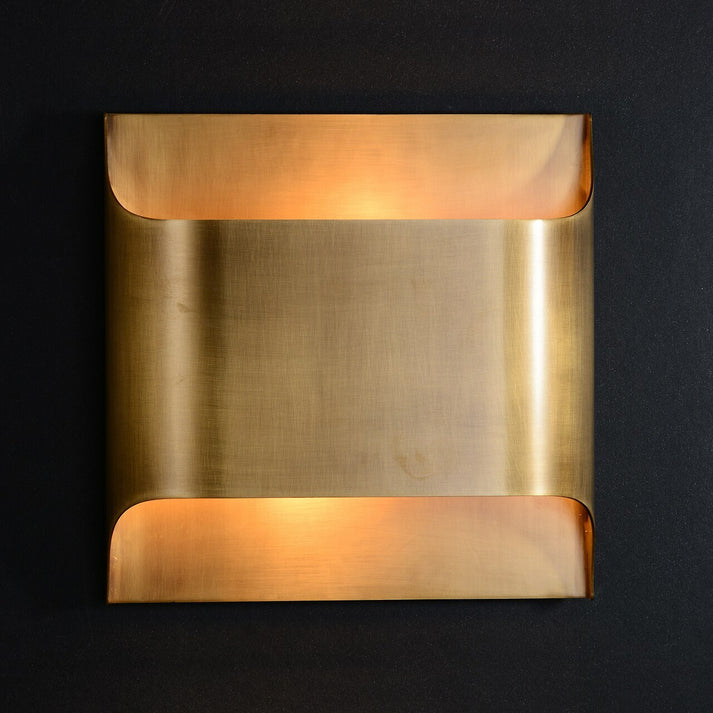 Leclerc Brass Wall Sconce – Handcrafted Solid Brass Lighting for Modern Interiors